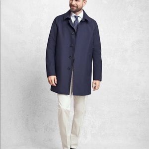 Brooks Brothers Laser Cut Seamless Trench